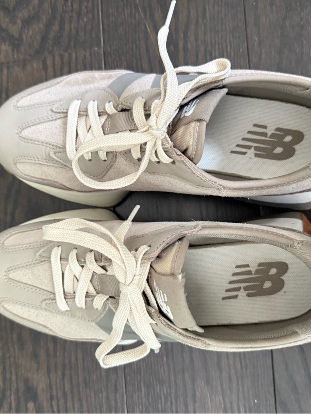 New Balance Neutral Beige 327 Retro Runner Sneakers